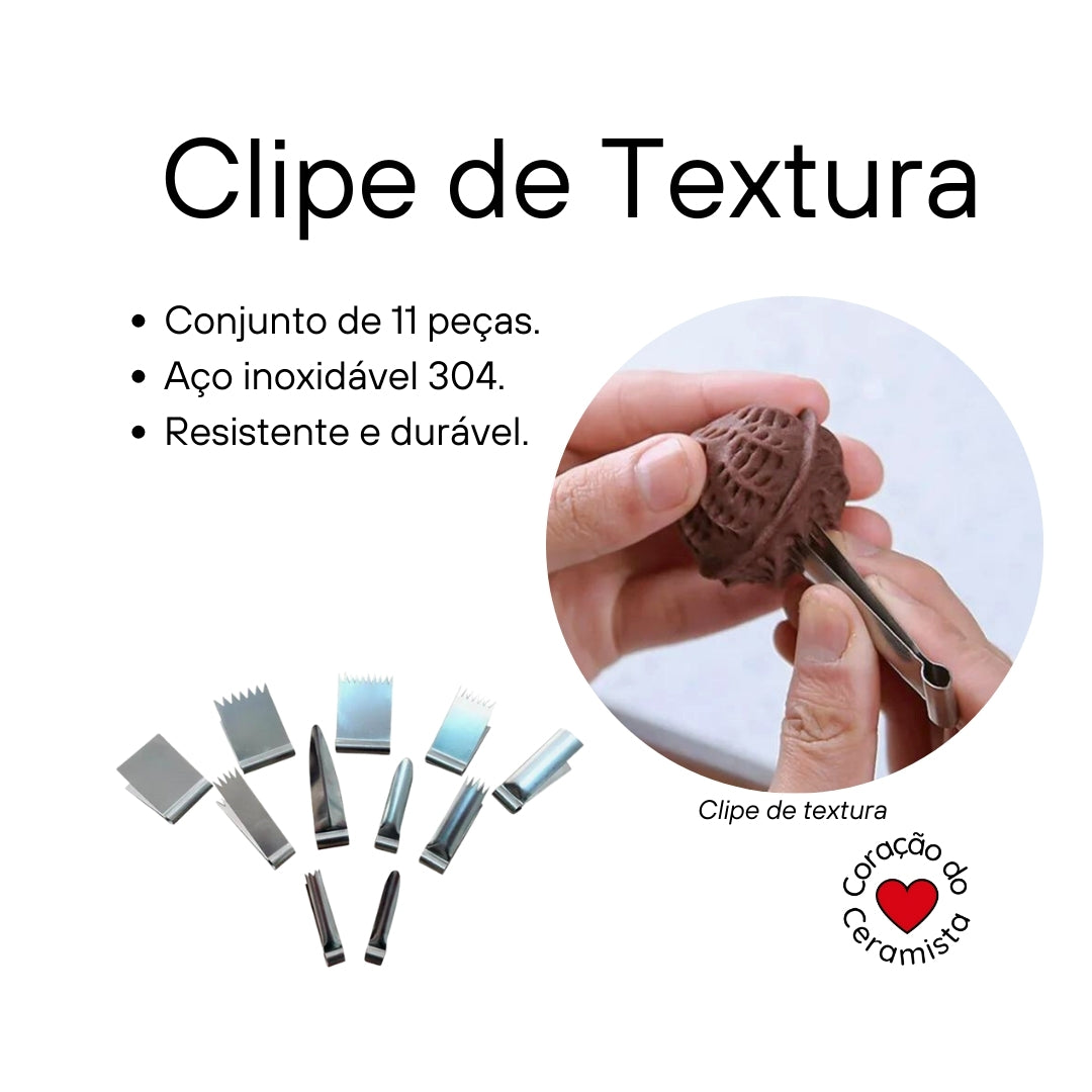 Clipe de Textura Cerâmica - NutClip