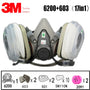 Máscara de Proteção Respiratória 3M 6200 - Kit 17 em 1